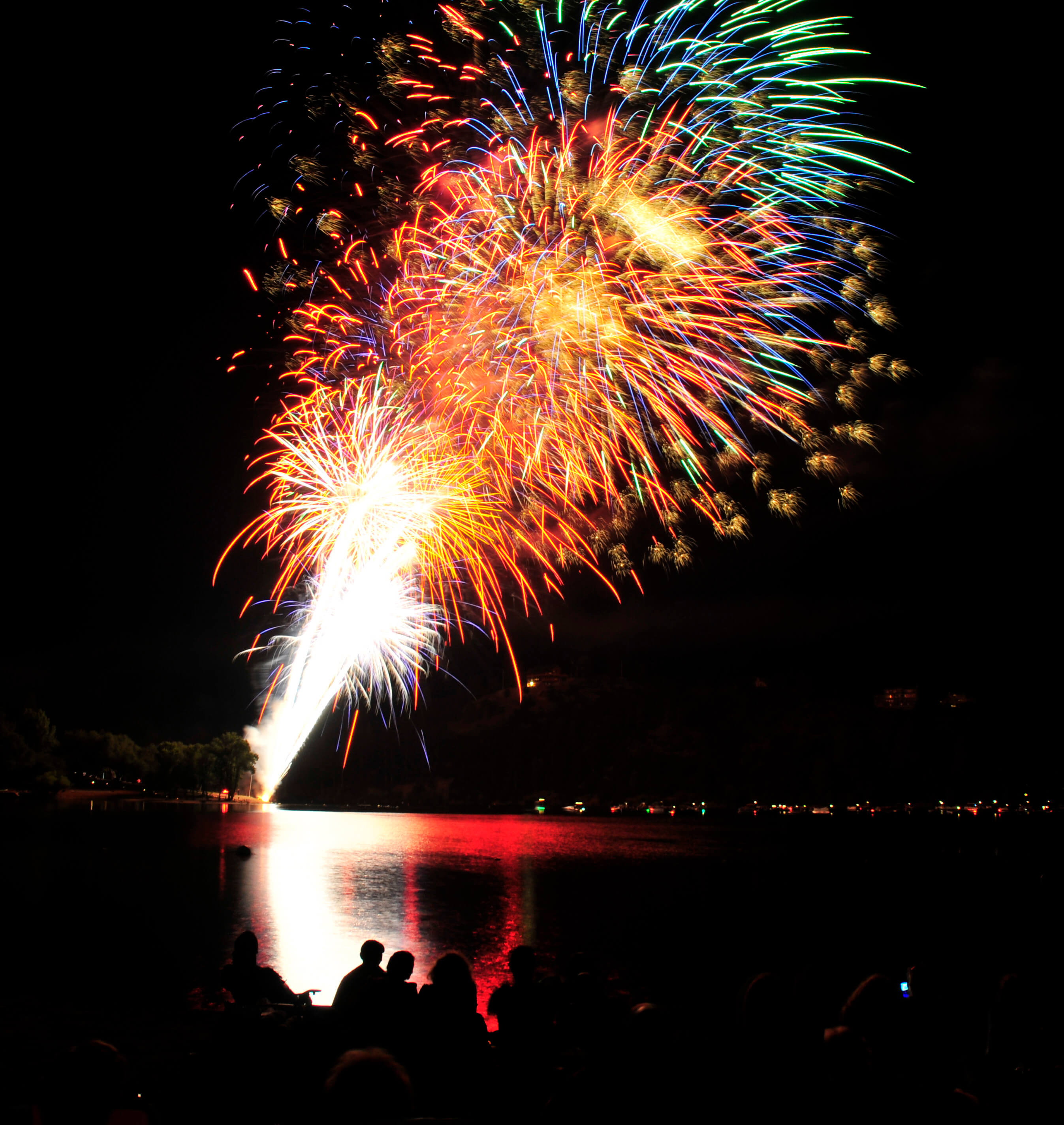 Fireworks Pine Mountain Lake